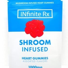 INfinite Rx Shroom Infused Heart Gummies Edibles (1000mg) Image