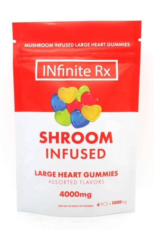 Infinite RX Large Heart Shroom Gummies