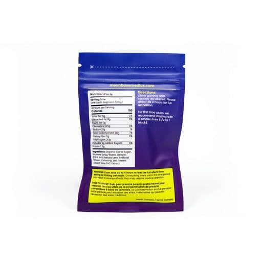 Moon Base Medics THC Blue Raspberry Gummies