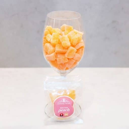 Nummy Bear Peach THC Gummy