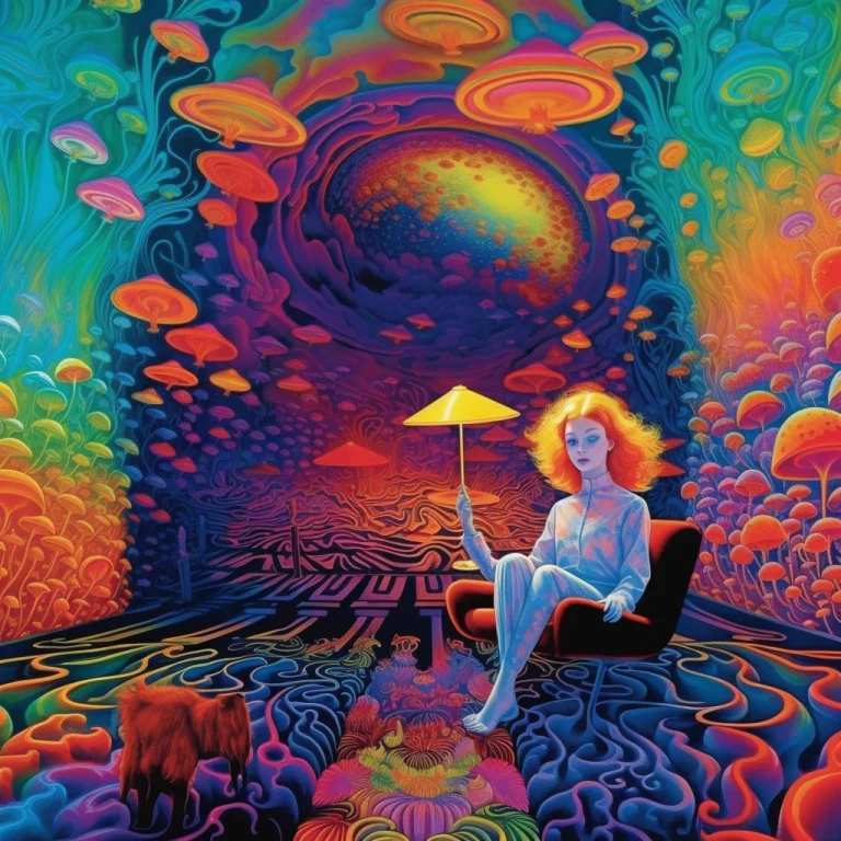 Unraveling the Psychedelic Canvas: LSD’s Profound Influence on Artistic Styles