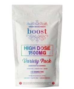 Boost High Dose THC Gummy Variety Pack