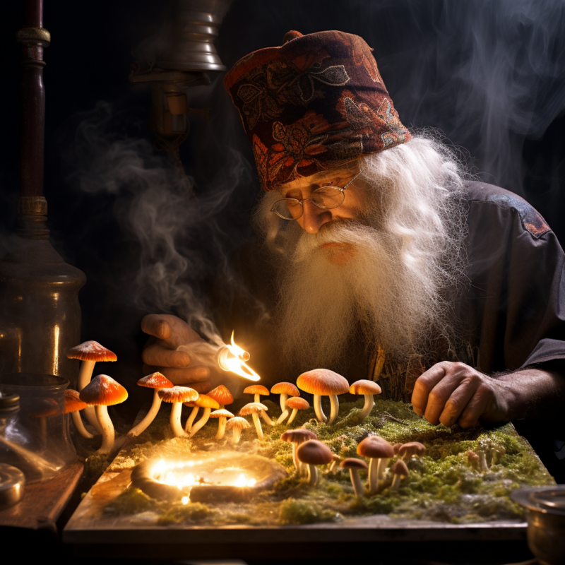 preparing-magic-mushrooms-for-consumption