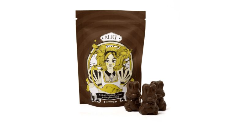 Hop into the wild ride of psychedelics with our Alice - Milk Chocolate Bunnies. The mushroom chocolate recipe is a unique combo that delivers the goodness of psilocybin shrooms. 
