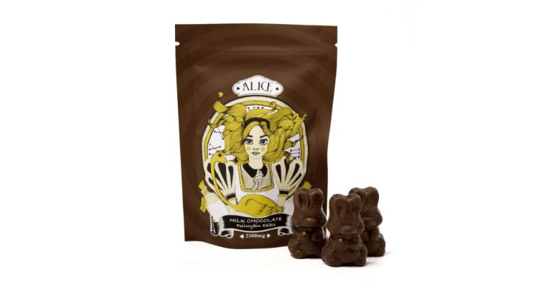 Hop into the wild ride of psychedelics with our Alice - Milk Chocolate Bunnies. The mushroom chocolate recipe is a unique combo that delivers the goodness of psilocybin shrooms.
